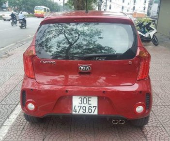 Kia Morning Si AT 2017 - Bán xe Kia Morning Si AT sản xuất 2017, màu đỏ