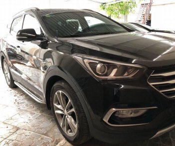 Hyundai Santa Fe 2016 - Bán xe Hyundai Santa Fe máy dầu SX 2016, màu đen