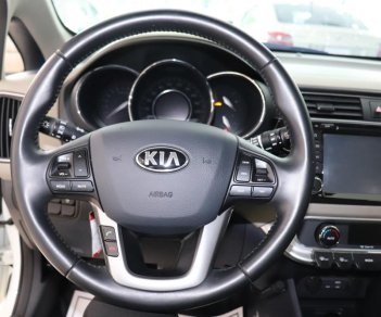 Kia Rio 1.4 AT 2015 - Bán xe Kia Rio 1.4 AT đời 2015, màu trắng, nhập Hàn, bao test