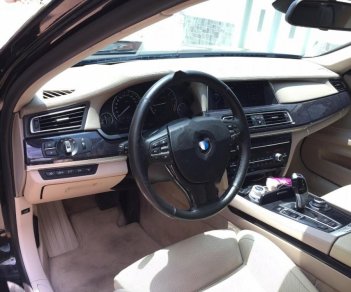 BMW 7 Series 740Li 2009 - Cần bán xe BMW 7 Series 740Li sản xuất năm 2009, màu đen, xe nhập