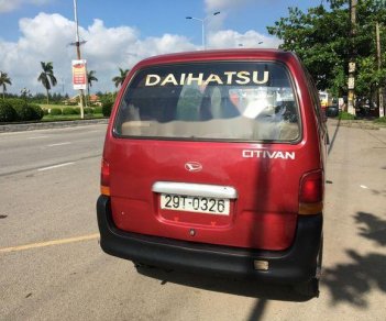 Daihatsu Citivan 2003 - Cần bán lại xe Daihatsu Citivan đời 2003, màu đỏ, giá tốt