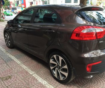 Kia Rio 2015 - Bán Kia Rio Hatchbach, nhập Hàn Quốc, số tự động, màu nâu coffee, SX: T12/2015