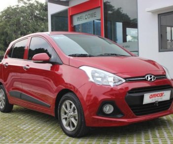 Hyundai Premio 2015 - Bán Hyundai Grand i10 đời 2015, màu đỏ, xe nhập số tự động