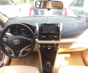 Toyota Vios 1.5 E 2016 - Cần bán xe Toyota Vios 1.5 E năm sản xuất 2016, màu vàng giá cạnh tranh