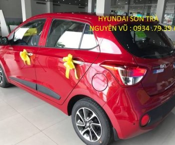 Hyundai Grand i10   2018 - Bán Grand i10 2018, giá 330tr tốt nhất miền trung, hỗ trợ vay đến 90%, bao đậu HS