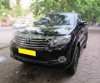 Toyota Fortuner 2.7V 4x2 AT 2015 - Bán Toyota Fortuner 2.7V 4x2 AT đời 2015, màu đen  