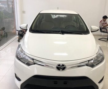 Toyota Vios 1.5E 2018 - Cần bán xe Toyota Vios 1.5E năm sản xuất 2018, màu trắng