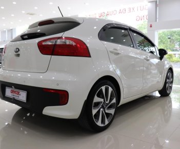 Kia Rio 1.4 AT 2015 - Bán xe Kia Rio 1.4 AT đời 2015, màu trắng, nhập Hàn, bao test