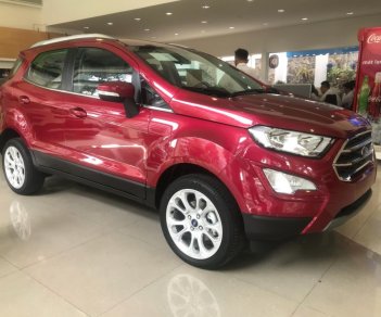 Ford EcoSport Titanium 2018 - Bán xe Ford Ecosport Titanium 2018 phiên bản mới, giá 643 triệu, vay 80% lãi suất 0.68%/tháng cố định 3 năm