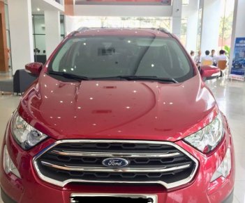 Ford EcoSport   2018 - Bán Ford EcoSport 1.5L Titanium 2018 màu đỏ giao ngay. Hỗ trợ vay 80%, LH: 090.217.2017