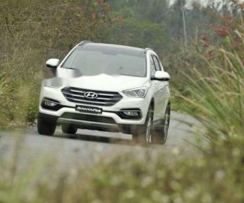 Hyundai Santa Fe 2016 - Cần bán Hyundai Santa Fe năm 2016, màu trắng như mới