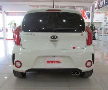 Kia Morning   Si 1.25MT 2017 - Bán ô tô Kia Morning Si 1.25MT sản xuất năm 2017, màu trắng giá cạnh tranh