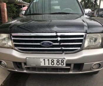 Ford Everest 2.5L 4x2 MT 2005 - Bán Ford Everest MT 2005, màu đen xe gia đình, giá chỉ 295 triệu