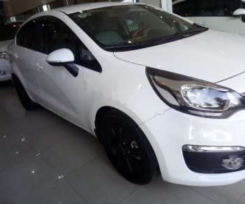 Kia Rio 1.4 AT 2015 - Cần bán gấp Kia Rio 1.4 AT năm 2015, màu trắng, nhập khẩu Hàn Quốc  