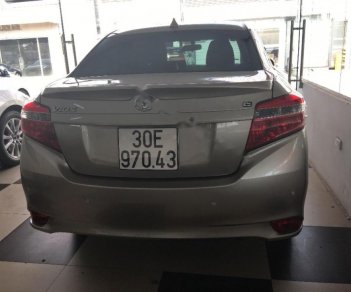 Toyota Vios 1.5E 2017 - Bán Toyota Vios 1.5E năm 2017, màu vàng chính chủ, 515tr