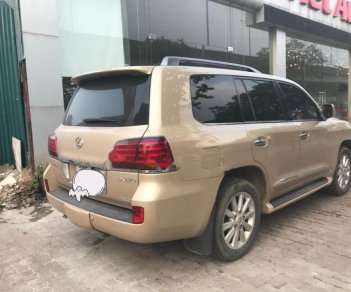 Lexus LX 570 2009 - Bán Lexus LX 570 năm sản xuất 2009, màu vàng, nhập khẩu