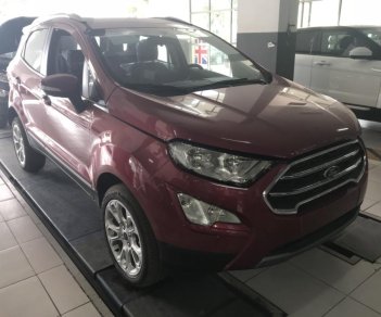 Ford EcoSport 2018 - Bán ô tô Ford EcoSport sản xuất 2018 màu đỏ, 648 triệu