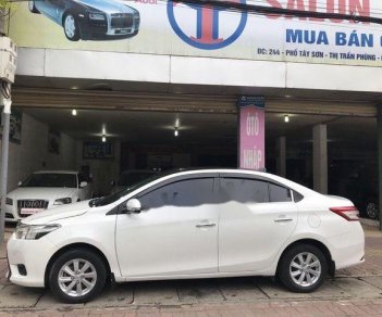 Toyota Vios   1.5E 2014 - Cần bán xe Toyota Vios 1.5E sản xuất năm 2014, màu trắng chính chủ giá cạnh tranh