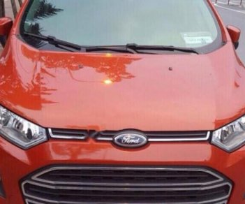 Ford EcoSport Titanium 1.5L AT 2016 - Cần bán Ford EcoSport Titanium 1.5L AT sản xuất năm 2016, màu đỏ