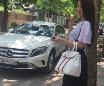 Mercedes-Benz GLA-Class   2014 - Bán Mercedes đời 2014, màu trắng, nhập khẩu