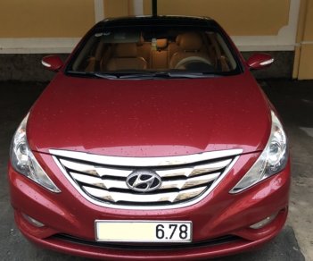 Hyundai Sonata 2012 - Cần bán Hyundai Sonata đời 2101 màu đỏ, đã qua sử dụng