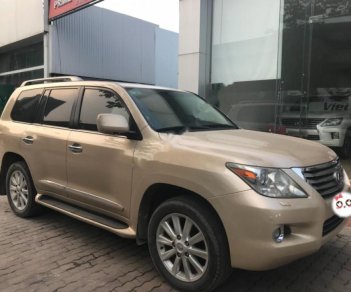 Lexus LX 570 2009 - Bán Lexus LX 570 năm sản xuất 2009, màu vàng, nhập khẩu