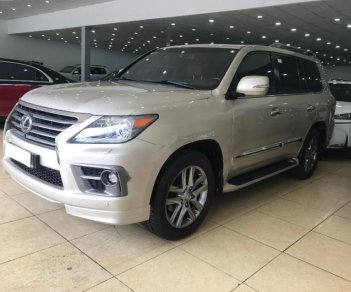 Lexus LX 570 2015 - Bán Lexus LX 570 năm sản xuất 2015, màu vàng, nhập khẩu nguyên chiếc