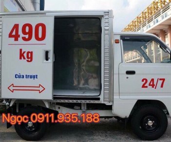 Suzuki Super Carry Truck SD490 2018 - Bán Suzuki Super Carry Truck SD490 cửa lùa, chạy được phố cấm, màu trắng, LH 0911.935.188