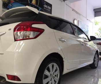Toyota Yaris 1.3G 2014 - Cần bán lại xe Toyota Yaris 1.3G sản xuất năm 2014, màu trắng, nhập khẩu nguyên chiếc, 570 triệu
