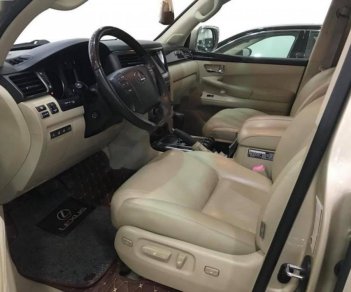 Lexus LX 570 2009 - Bán Lexus LX 570 năm sản xuất 2009, màu vàng, nhập khẩu