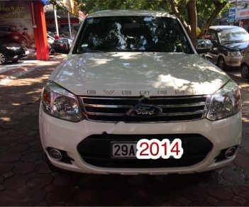 Ford Everest 2.5L 4x2 AT 2014 - Bán xe Ford Everest 2.5L 4x2 AT 2014, màu trắng 