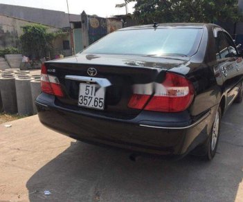 Toyota Camry   2003 - Cần bán Toyota Camry sản xuất 2003, màu đen 