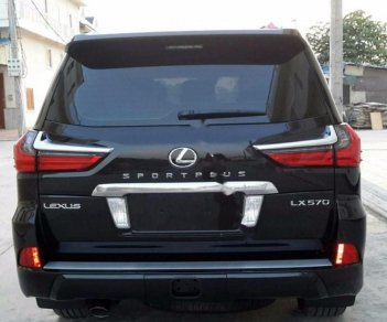 Lexus LX 570 2017 - Bán Lexus LX 570 đời 2017, màu đen, xe nhập, giá tốt