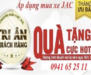 2018 - Bán xe Jac 6t5 giá tốt, mua xe tặng dầu, hỗ trợ trả góp, thủ tục nhanh gọn, lãi suất giảm dần, xem ngay