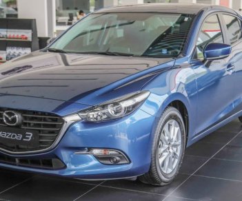 Mazda 3 HB 2018 - Bán Mazda 3 màu xám xanh hiếm, thu hút, giá trả góp chỉ từ 186 triệu cho bản Hatchback, LH 0932326725