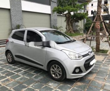 Hyundai Grand i10 2015 - Bán Hyundai Grand i10 sản xuất 2015, màu bạc số tự động, 365tr