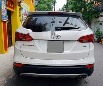 Hyundai Santa Fe 2017 - Bán xe Hyundai Santa Fe 2017, màu trắng như mới