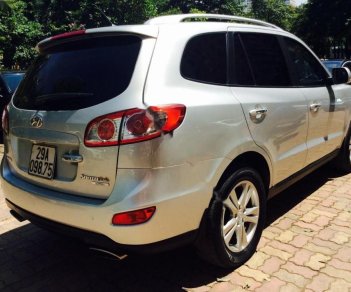 Hyundai Santa Fe SLX 2010 - Bán xe Hyundai Santa Fe SLX 2010, màu bạc, nhập khẩu