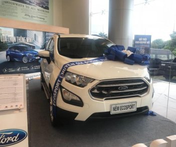 Ford EcoSport Trend 1.5L AT 2018 - Bán Ford EcoSport Trend 1.5L AT sản xuất năm 2018, màu trắng, 569 triệu