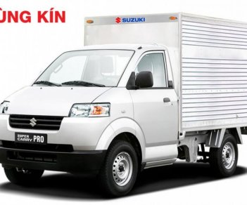 Suzuki Super Carry Pro 2018 - Bán Suzuki Carry Pro 2018 thùng kín xe nhập khẩu nguyên chiếc, máy lạnh zin, đang có khuyến mãi lớn liên hệ ngay