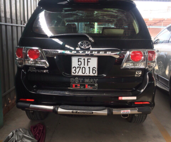 Toyota Fortuner 2.7v 2012 - Cần bán lại xe Toyota Fortuner năm 2012 màu đen, 720 triệu