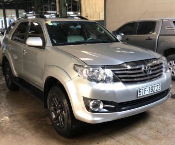 Toyota Fortuner 2.7V 4x2 AT 2015 - Cần bán Toyota Fortuner 2.7V 4x2 AT đời 2015, màu bạc