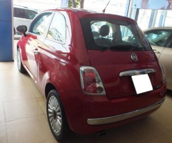 Fiat 500 1.2 2009 - Bán Fiat 500 1.2 đời 2009, màu đỏ, nhập khẩu nguyên chiếc, giá tốt