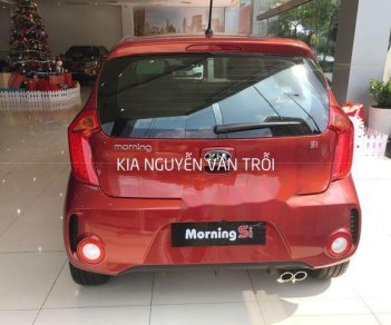 Kia Morning   Si 2018 - Bán Kia Morning Si năm sản xuất 2018, màu đỏ, giá tốt