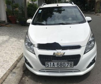 Chevrolet Spark   LT 2013 - Bán Chevrolet Spark LT đời 2013, màu trắng  