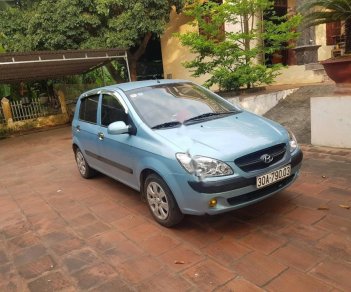 Hyundai Getz 1.1 MT 2009 - Cần bán Hyundai Getz sản xuất 2009, màu xanh lam, xe nhập xe gia đình