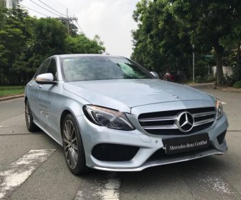 Mercedes-Benz C class C300 AMG 2017 - Mercedes-Benz Phú Mỹ Hưng cần bán lại xe Mercedes C300 AMG 2017, màu bạc như mới