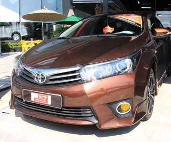 Toyota Corolla altis 2.0V 2014 - Cần bán Toyota Corolla altis 2.0V đời 2014, màu nâu