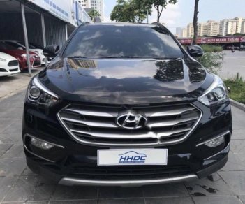 Hyundai Santa Fe 2.2L 4WD 2016 - Cần bán xe Hyundai Santa Fe 2.2L 4WD năm 2016, màu đen