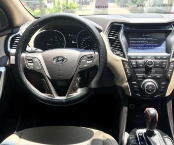 Hyundai Santa Fe   2.2 AT 2017 - Bán ô tô Hyundai Santa Fe 2.2 AT đời 2017, màu trắng, giá tốt